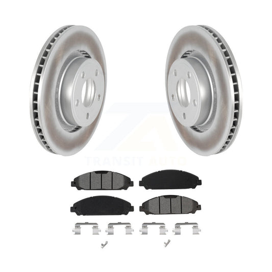 Coated Disc Rotors and Semi-Metallic Brake Pads Kit-KGS-101910 - Kit.bestparts.ca