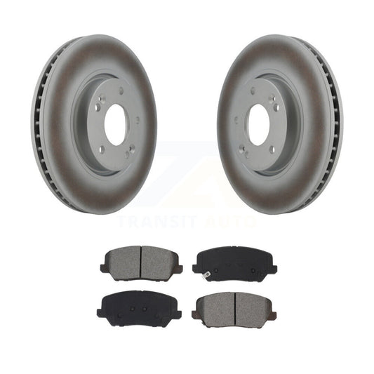 Coated Disc Rotors and Semi-Metallic Brake Pads Kit-KGS-101917 - Kit.bestparts.ca