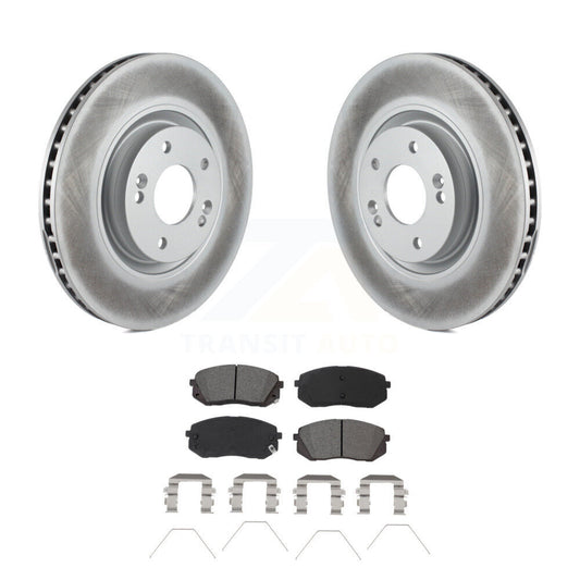 coated disc rotors and semi metallic brake pads-kgs-101925 - Kit.bestparts.ca