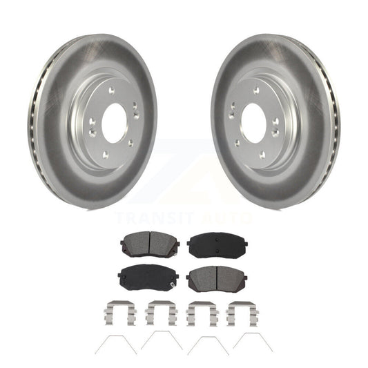 Coated Disc Rotors and Semi-Metallic Brake Pads Kit-KGS-101933 - Kit.bestparts.ca