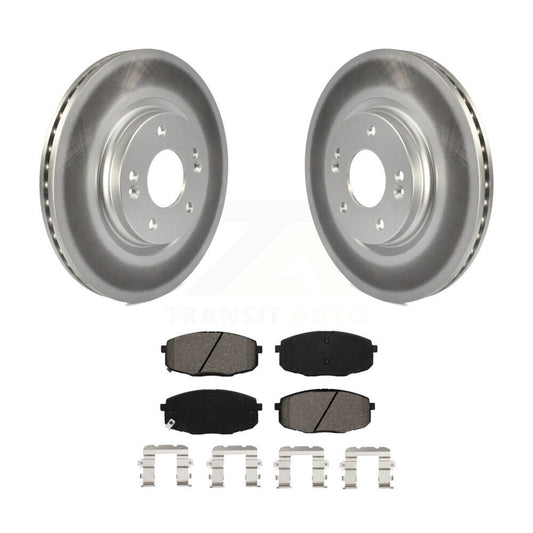 Coated Disc Rotors and Semi-Metallic Brake Pads Kit-KGS-101934 - Kit.bestparts.ca