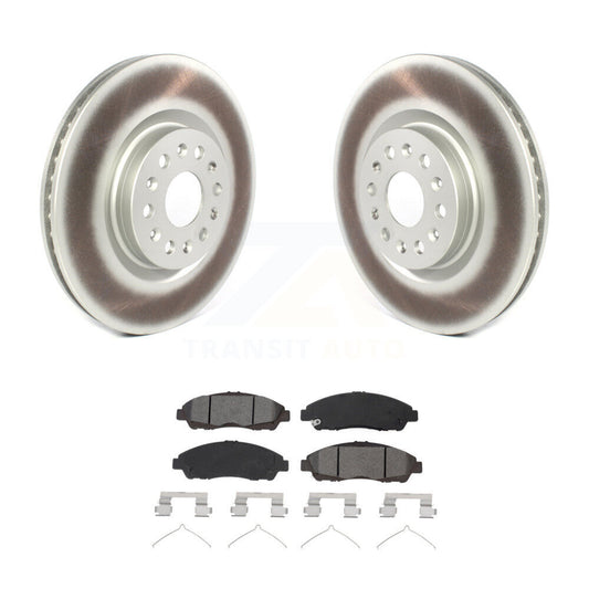Coated Disc Rotors and Semi-Metallic Brake Pads Kit-KGS-101937 - Kit.bestparts.ca