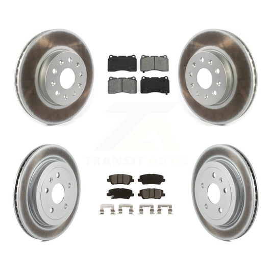 Disc Rotors and Semi-Metallic Brake Pads Kit-KGS-101945 - Kit.bestparts.ca