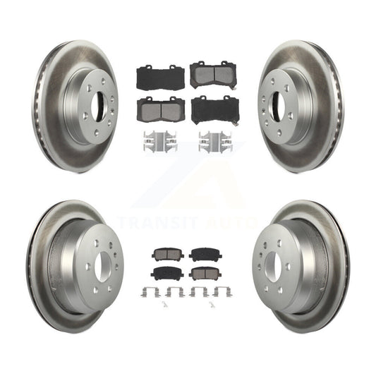 Disc Rotors and Semi-Metallic Brake Pads Kit-KGS-101947 - Kit.bestparts.ca