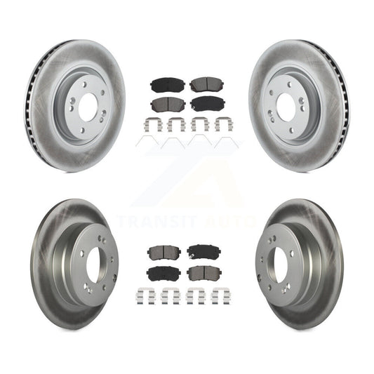 disc rotors and semi metallic brake pads-kgs-101970 - Kit.bestparts.ca