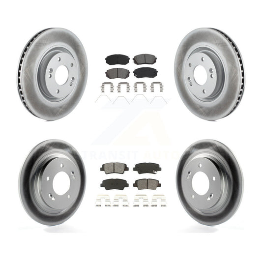disc rotors and semi metallic brake pads-kgs-101971 - Kit.bestparts.ca