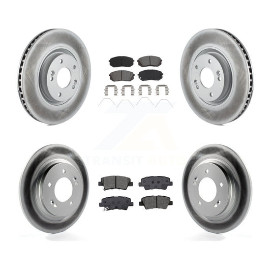 disc rotors and semi metallic brake pads-kgs-101972 - Kit.bestparts.ca