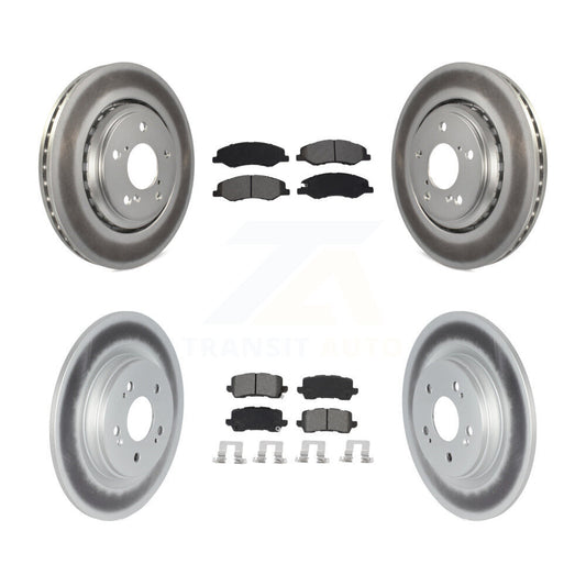 Disc Rotors and Semi-Metallic Brake Pads Kit-KGS-101978 - Kit.bestparts.ca