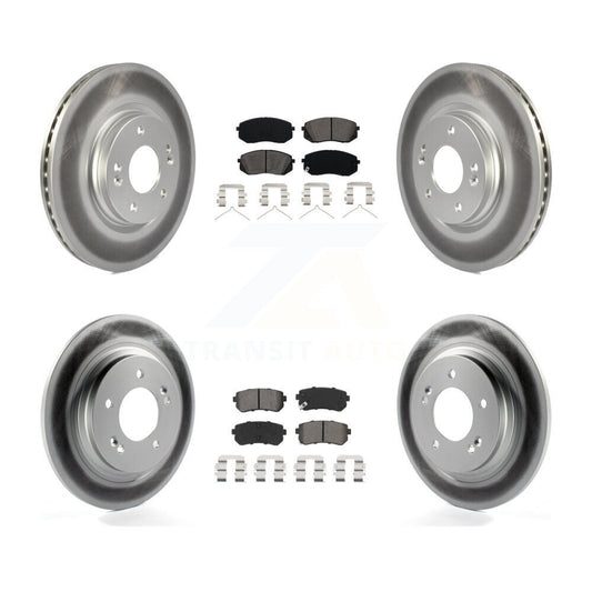 Disc Rotors and Semi-Metallic Brake Pads Kit-KGS-101991 - Kit.bestparts.ca