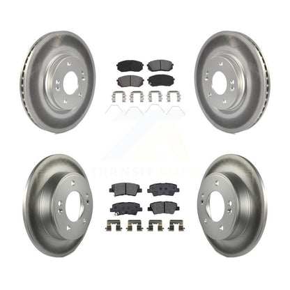 Disc Rotors and Semi-Metallic Brake Pads Kit-KGS-101992