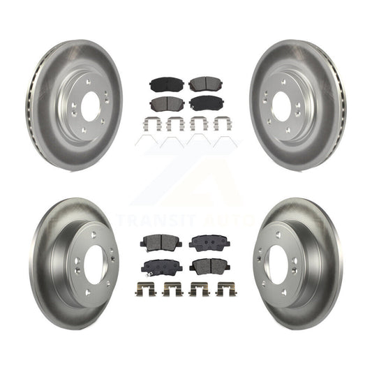 Disc Rotors and Semi-Metallic Brake Pads Kit-KGS-101992