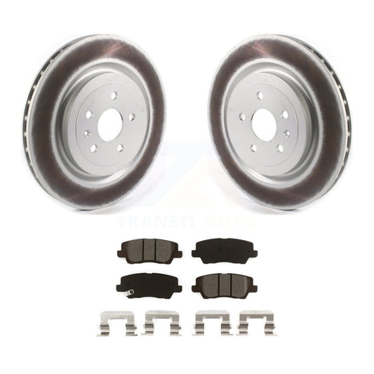 Coated Disc Rotors and Semi-Metallic Brake Pads Kit-KGS-102002 - Kit.bestparts.ca