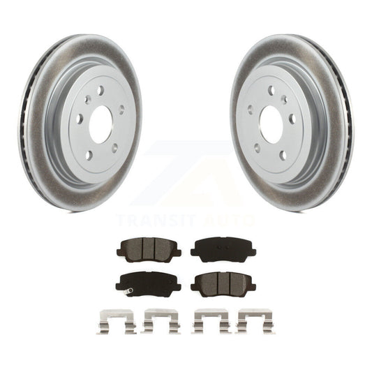 Coated Disc Rotors and Semi-Metallic Brake Pads Kit-KGS-102003 - Kit.bestparts.ca
