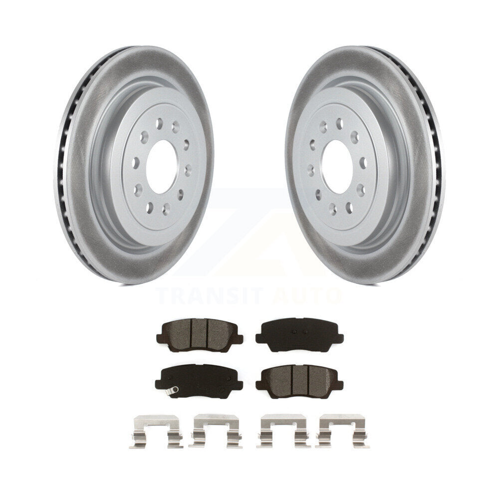 Coated Disc Rotors and Semi-Metallic Brake Pads Kit-KGS-102006 - Kit.bestparts.ca