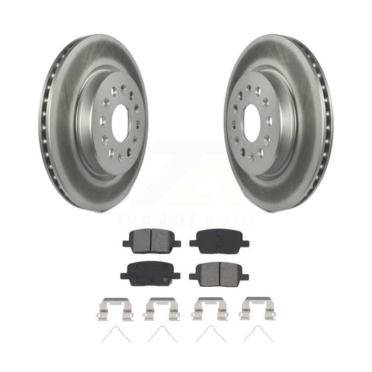 Coated Disc Rotors and Semi-Metallic Brake Pads Kit-KGS-102010 - Kit.bestparts.ca