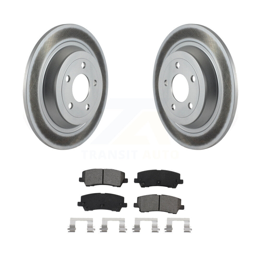 Coated Disc Rotors and Semi-Metallic Brake Pads Kit-KGS-102012 - Kit.bestparts.ca