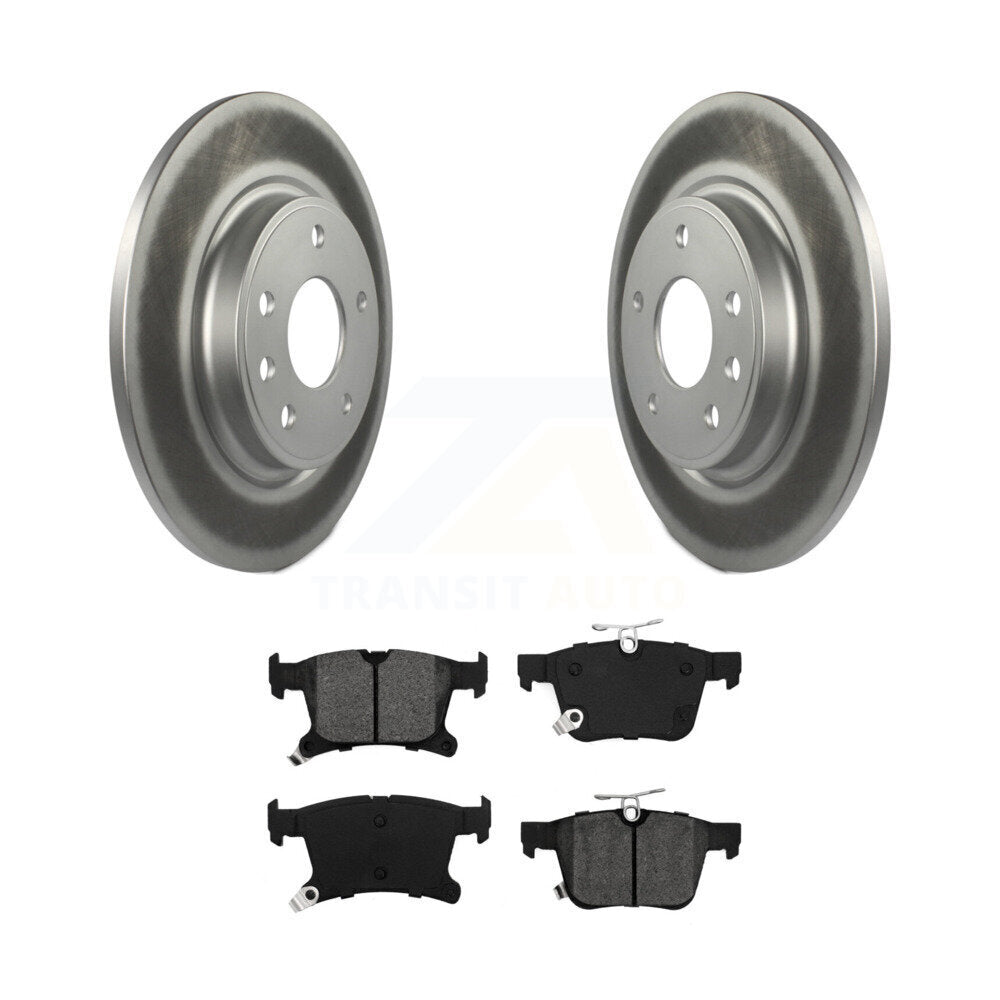Coated Disc Rotors and Semi-Metallic Brake Pads Kit-KGS-102013 - Kit.bestparts.ca