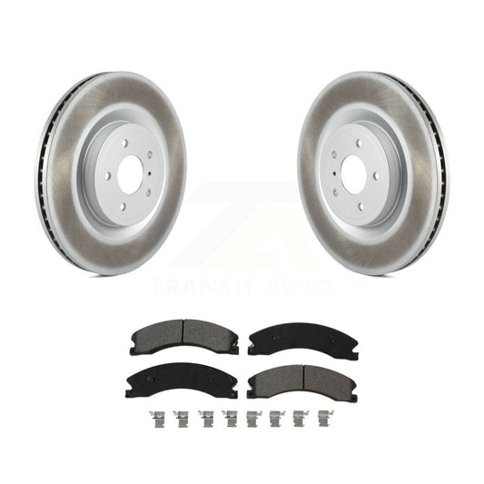 Coated Disc Rotors and Semi-Metallic Brake Pads Kit-KGS-102017 - Kit.bestparts.ca