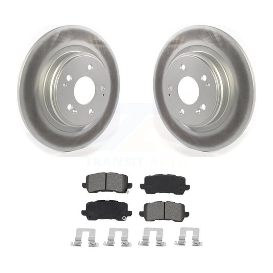 Coated Disc Rotors and Semi-Metallic Brake Pads Kit-KGS-102028 - Kit.bestparts.ca