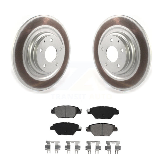 Coated Disc Rotors and Semi-Metallic Brake Pads Kit-KGS-102029 - Kit.bestparts.ca