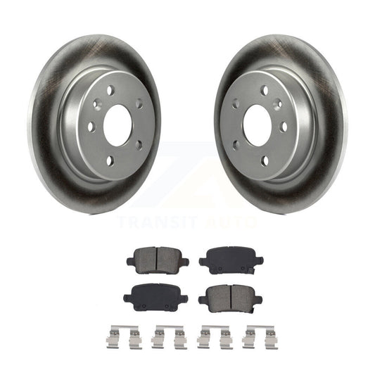 Coated Disc Rotors and Semi-Metallic Brake Pads Kit-KGS-102035 - Kit.bestparts.ca