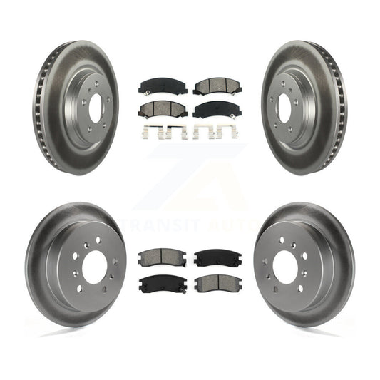 Disc Rotors and Semi-Metallic Brake Pads Kit-KGS-102042 - Kit.bestparts.ca
