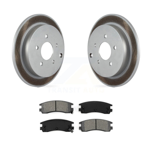 Coated Disc Rotors and Semi-Metallic Brake Pads Kit-KGS-102046 - Kit.bestparts.ca