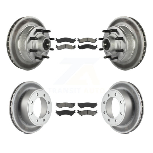 Coated Disc Rotors and Semi-Metallic Brake Pads Kit-KGS-102065 - Kit.bestparts.ca