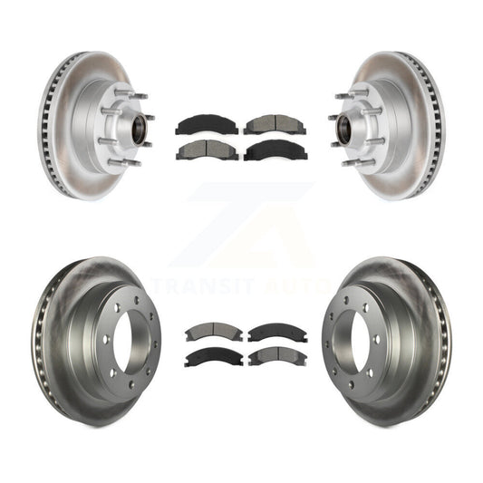 Coated Disc Rotors and Semi-Metallic Brake Pads Kit-KGS-102075 - Kit.bestparts.ca