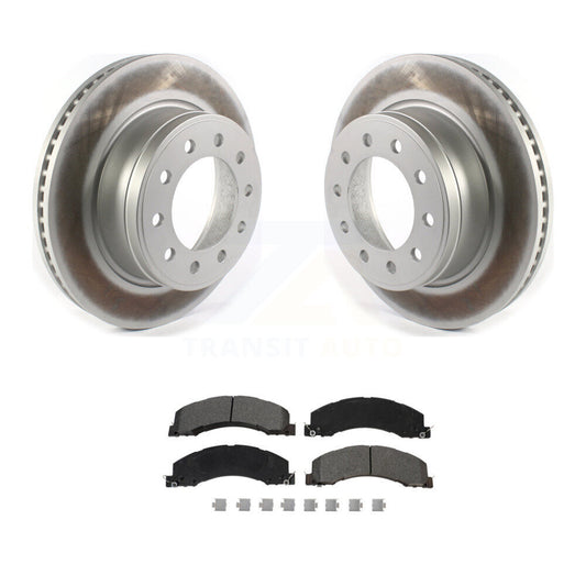 Coated Disc Rotors and Semi-Metallic Brake Pads Kit-KGS-102085 - Kit.bestparts.ca