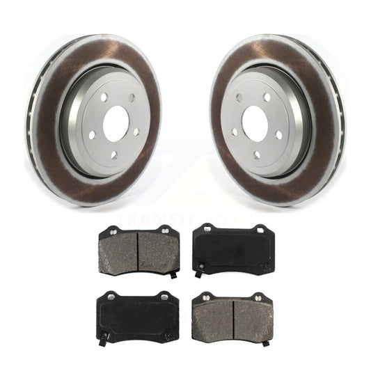 Coated Disc Rotors and Semi-Metallic Brake Pads Kit-KGS-102093 - Kit.bestparts.ca