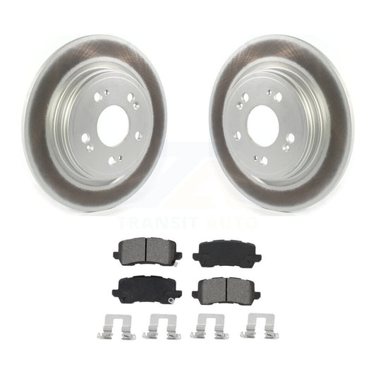 Coated Disc Rotors and Semi-Metallic Brake Pads Kit-KGS-102094 - Kit.bestparts.ca