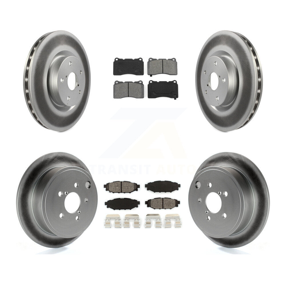 Disc Rotors and Semi-Metallic Brake Pads Kit-KGS-102101