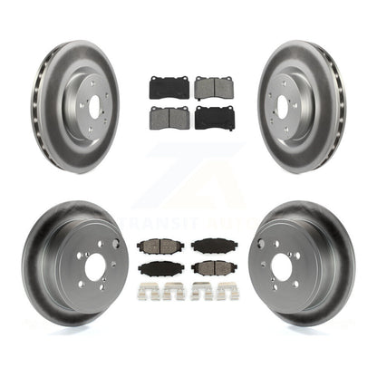 Disc Rotors and Semi-Metallic Brake Pads Kit-KGS-102101