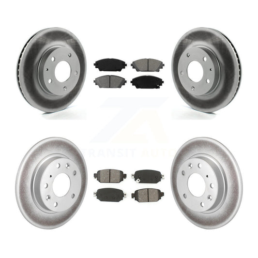 Disc Rotors and Semi-Metallic Brake Pads Kit-KGS-102107 - Kit.bestparts.ca