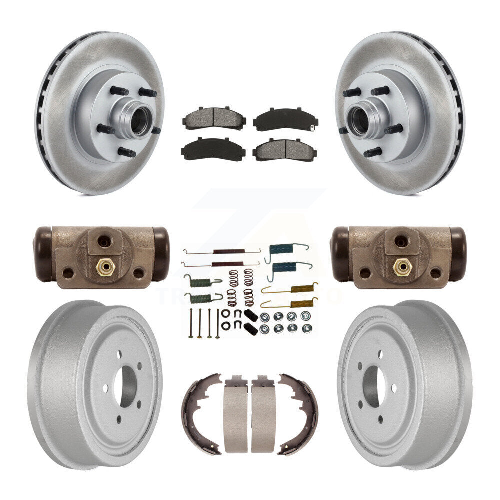 Disc Rotors and Semi-Metallic Brake Pads Kit-KGS-102127 - Kit.bestparts.ca