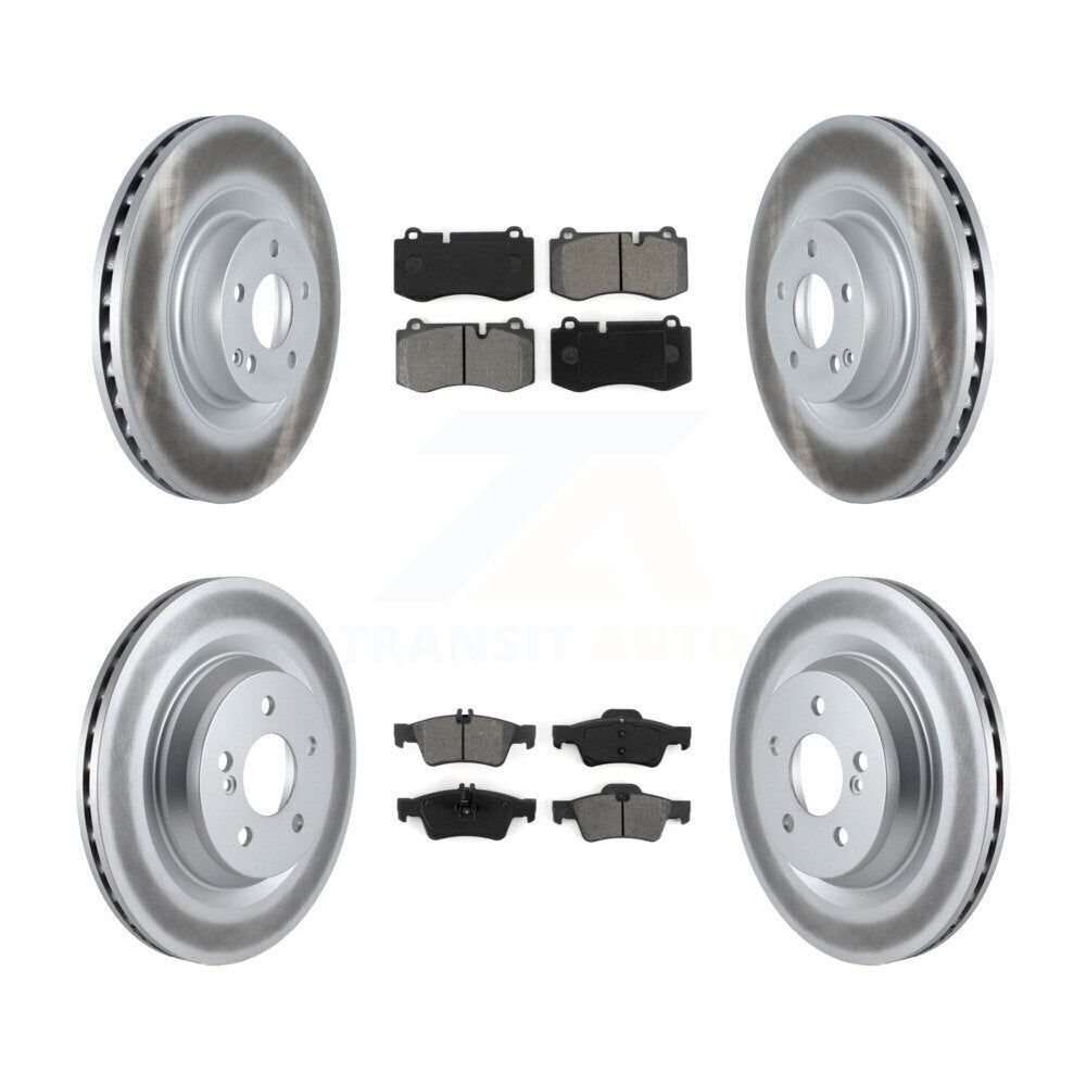 Coated Disc Rotors and Semi-Metallic Brake Pads Kit-KGS-102144 - Kit.bestparts.ca