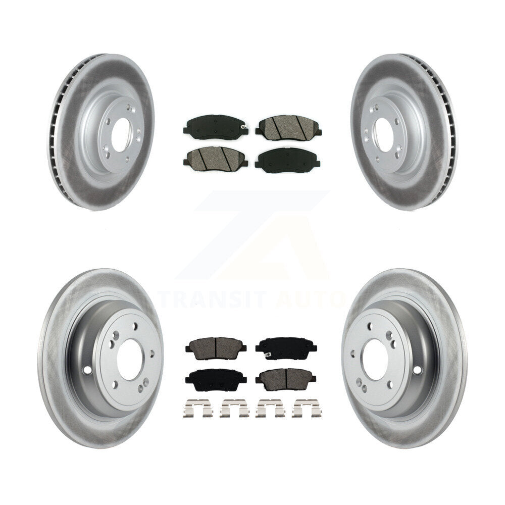 coated disc rotors and semi metallic brake pads-kgs-102145 - Kit.bestparts.ca Kit.bestparts.ca