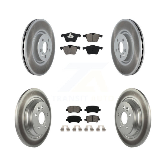 Coated Disc Rotors and Semi-Metallic Brake Pads Kit-KGS-102147 - Kit.bestparts.ca