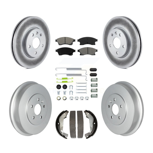 Coated Disc Rotors and Semi-Metallic Brake Pads Kit-KGS-102153 - Kit.bestparts.ca