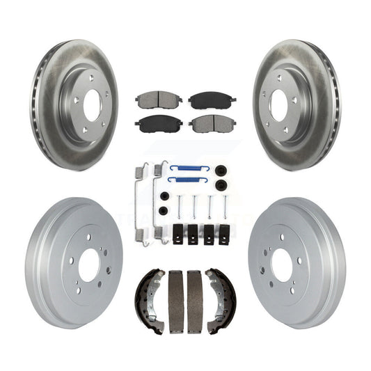 Coated Disc Rotors and Semi-Metallic Brake Pads Kit-KGS-102154 - Kit.bestparts.ca