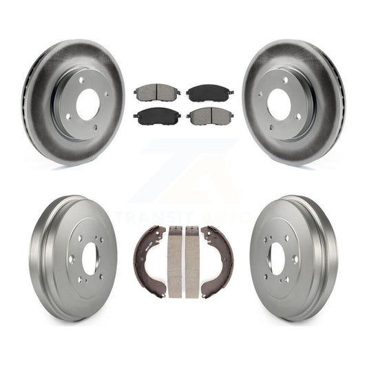 Coated Disc Rotors and Semi-Metallic Brake Pads Kit-KGS-102163 - Kit.bestparts.ca