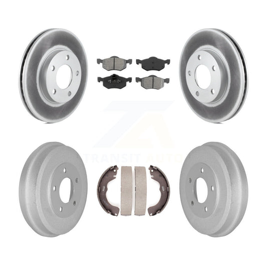 Coated Disc Rotors and Semi-Metallic Brake Pads Kit-KGS-102164 - Kit.bestparts.ca