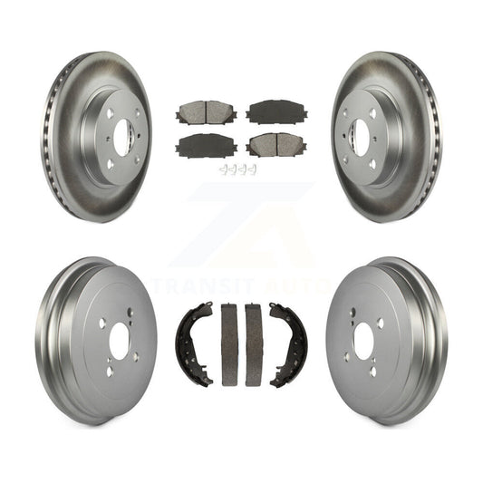 Coated Disc Rotors and Semi-Metallic Brake Pads Kit-KGS-102166 - Kit.bestparts.ca