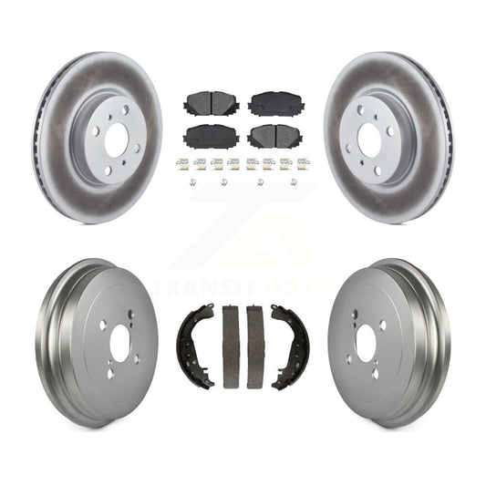Coated Disc Rotors and Semi-Metallic Brake Pads Kit-KGS-102167 - Kit.bestparts.ca