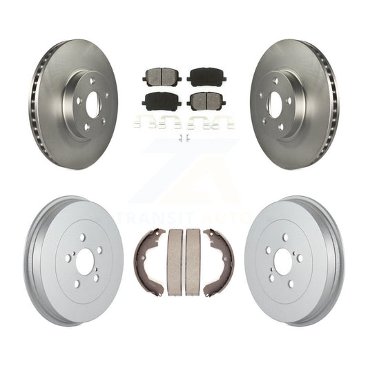 coated disc rotors and semi metallic brake pads-kgs-102168 - Kit.bestparts.ca
