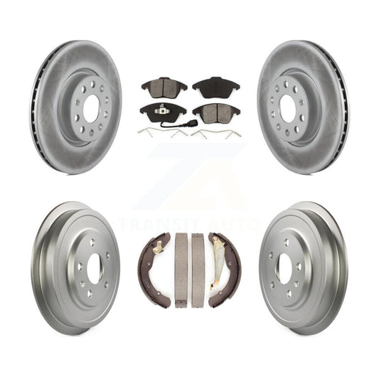 Coated Disc Rotors and Semi-Metallic Brake Pads Kit-KGS-102170 - Kit.bestparts.ca