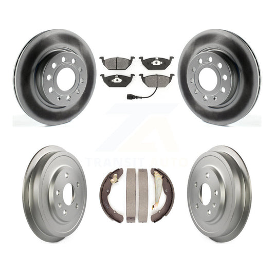 Coated Disc Rotors and Semi-Metallic Brake Pads Kit-KGS-102171 - Kit.bestparts.ca