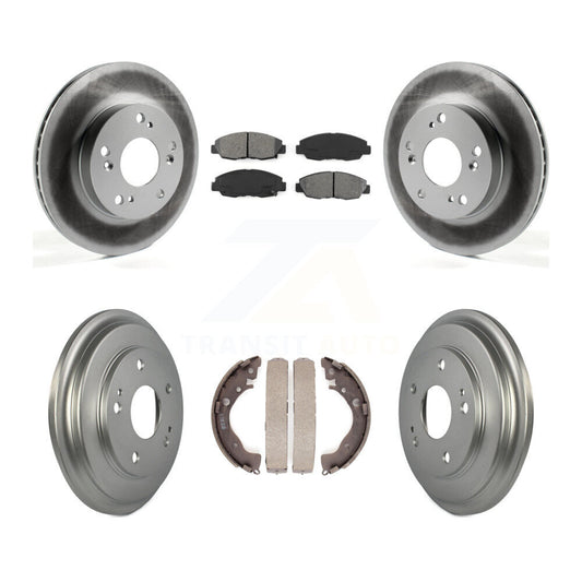 Coated Disc Rotors and Semi-Metallic Brake Pads Kit-KGS-102172 - Kit.bestparts.ca