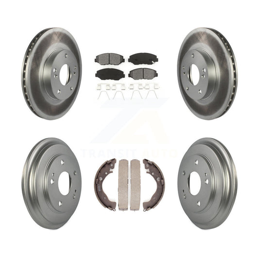 Coated Disc Rotors and Semi-Metallic Brake Pads Kit-KGS-102173 - Kit.bestparts.ca